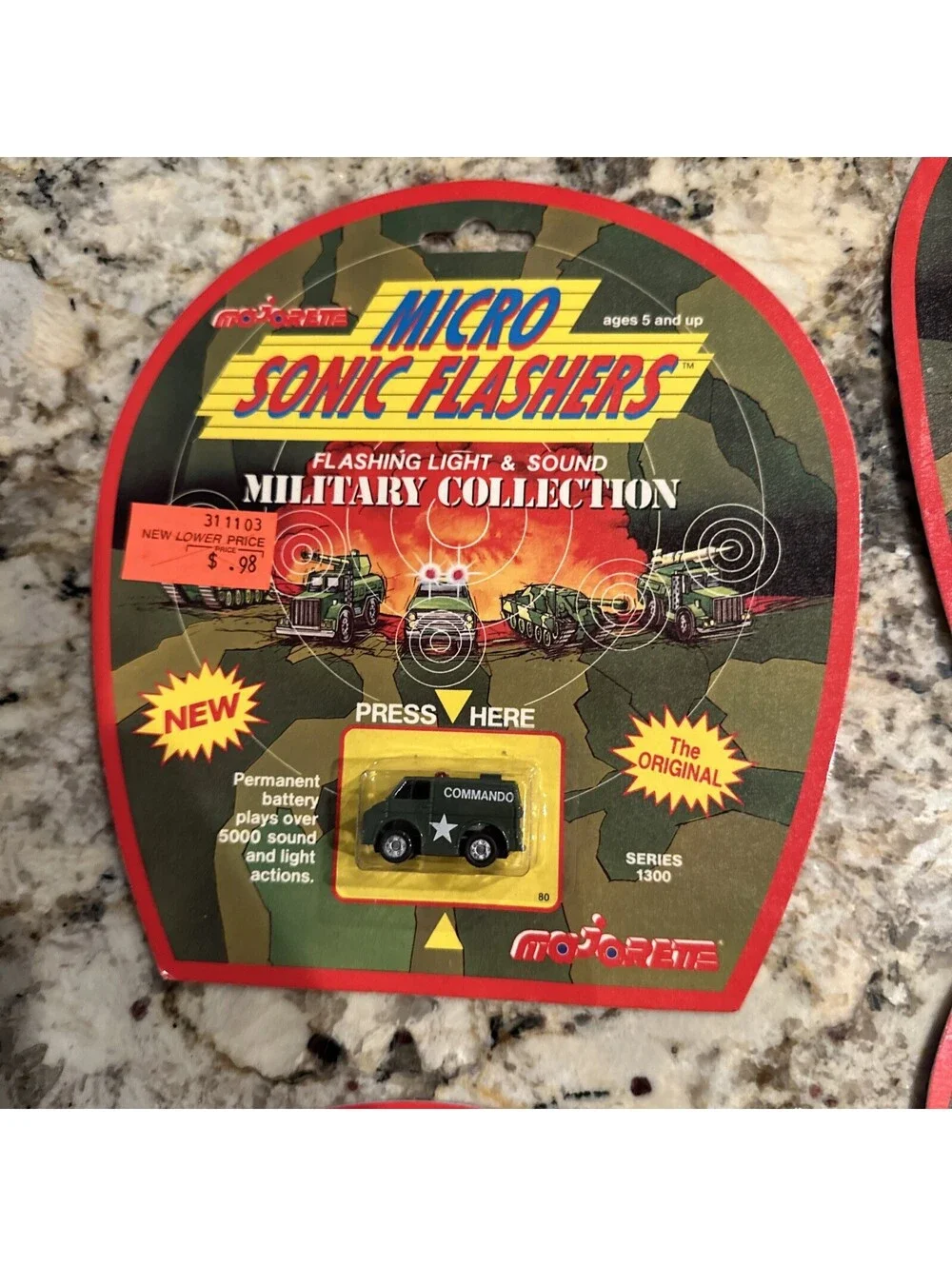 Majorette Micro Sonic Flashers Military Collection Lot Of 9 NEW + FAST SHIPPING